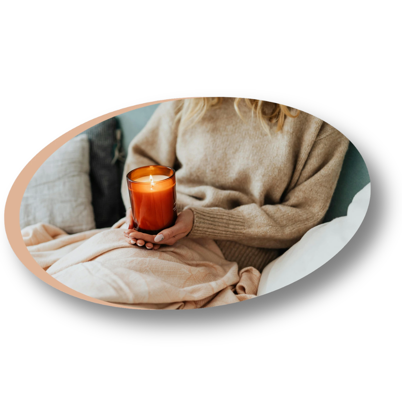 Infographie des bienfaits : paix intérieure, sommeil retrouvé et libération émotionnelle après un deuil.