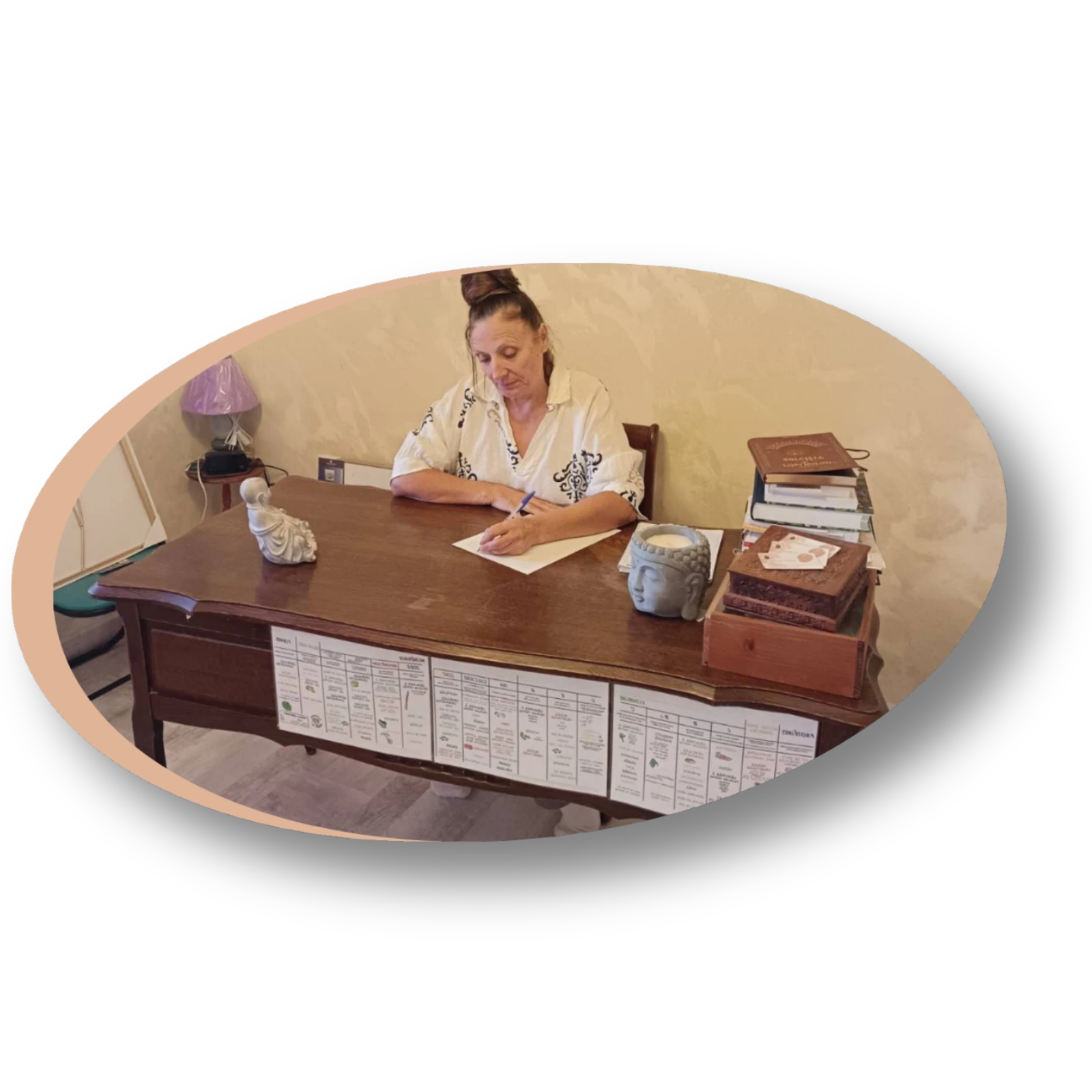 Cabinet Solune Harmonie à Magnières, spécialisé dans le nettoyage énergétique des maisons.