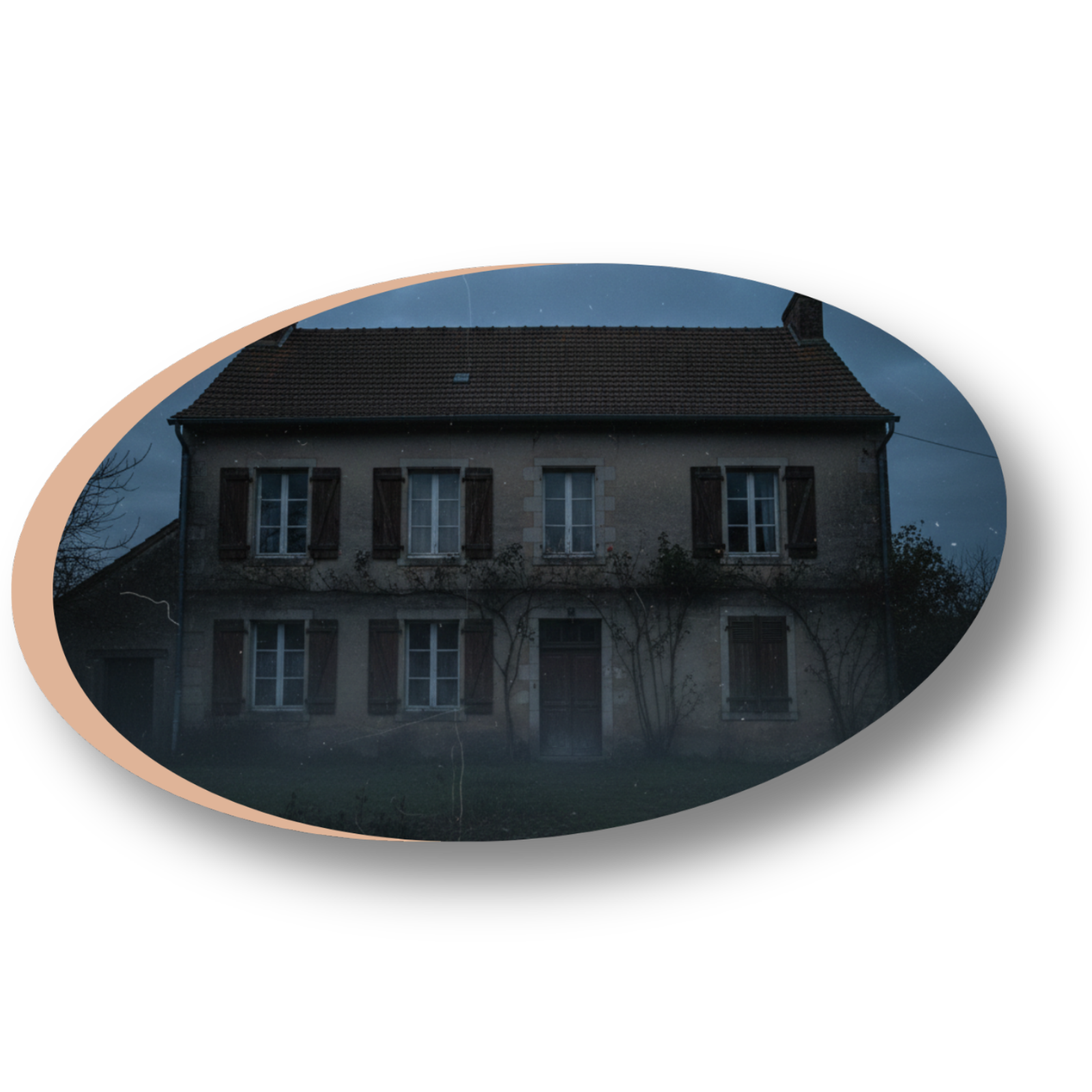 Maison ancienne en Lorraine, potentiellement hantée ou chargée énergétiquement.